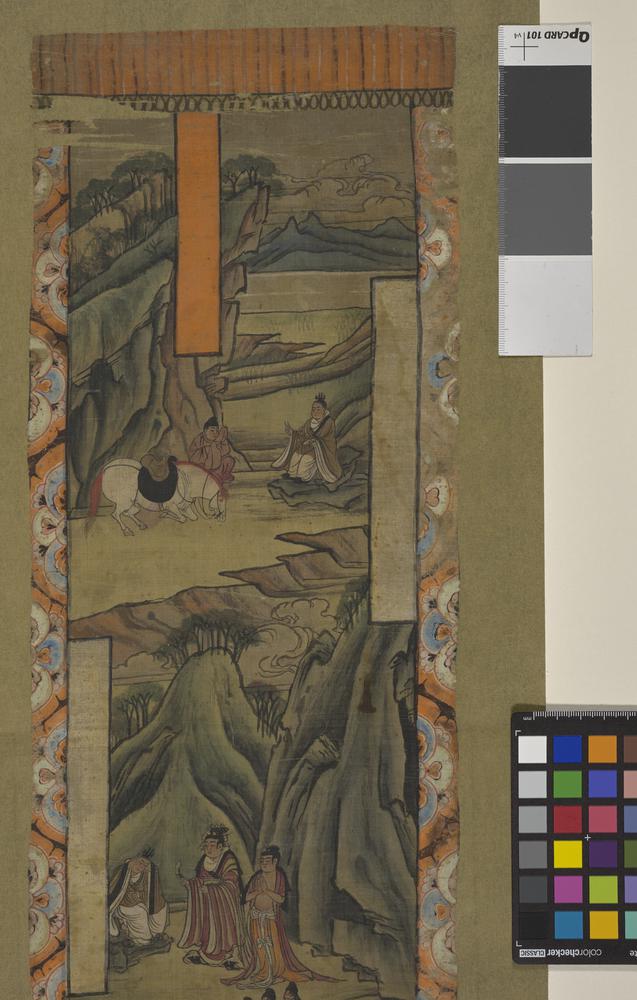 图片[3]-banner; painting; 幡(Chinese); 繪畫(Chinese) BM-1919-0101-0.97-China Archive